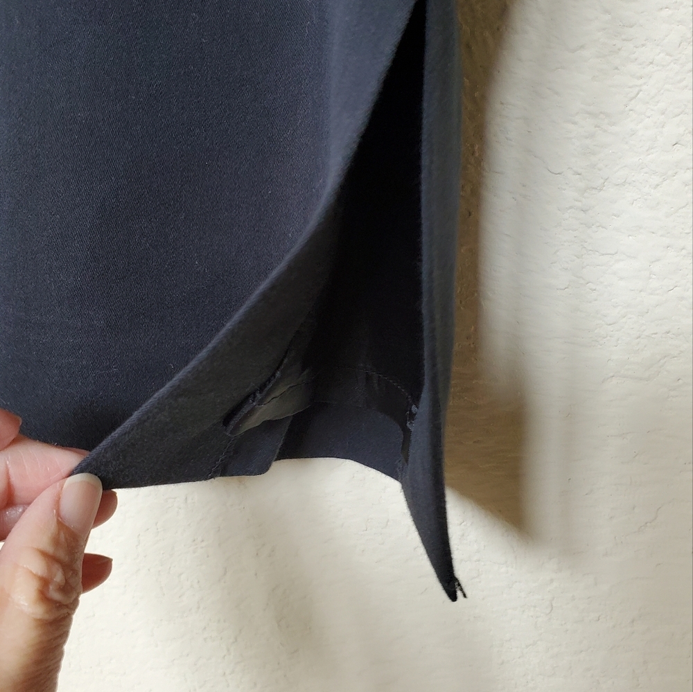 Pendleton Black Silk Blend Pencil Skirt.  Size 14p - Picture 2 of 7